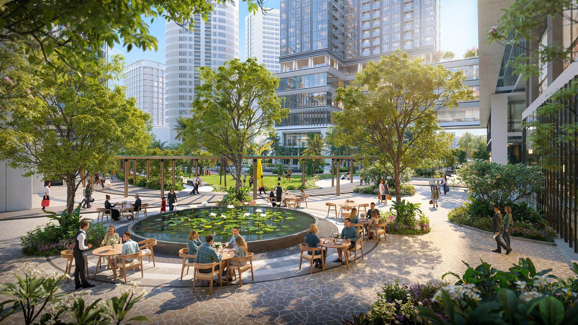 Danh sách ngân hàng liên kết hỗ trợ vay mua Sun Group Mê Linh