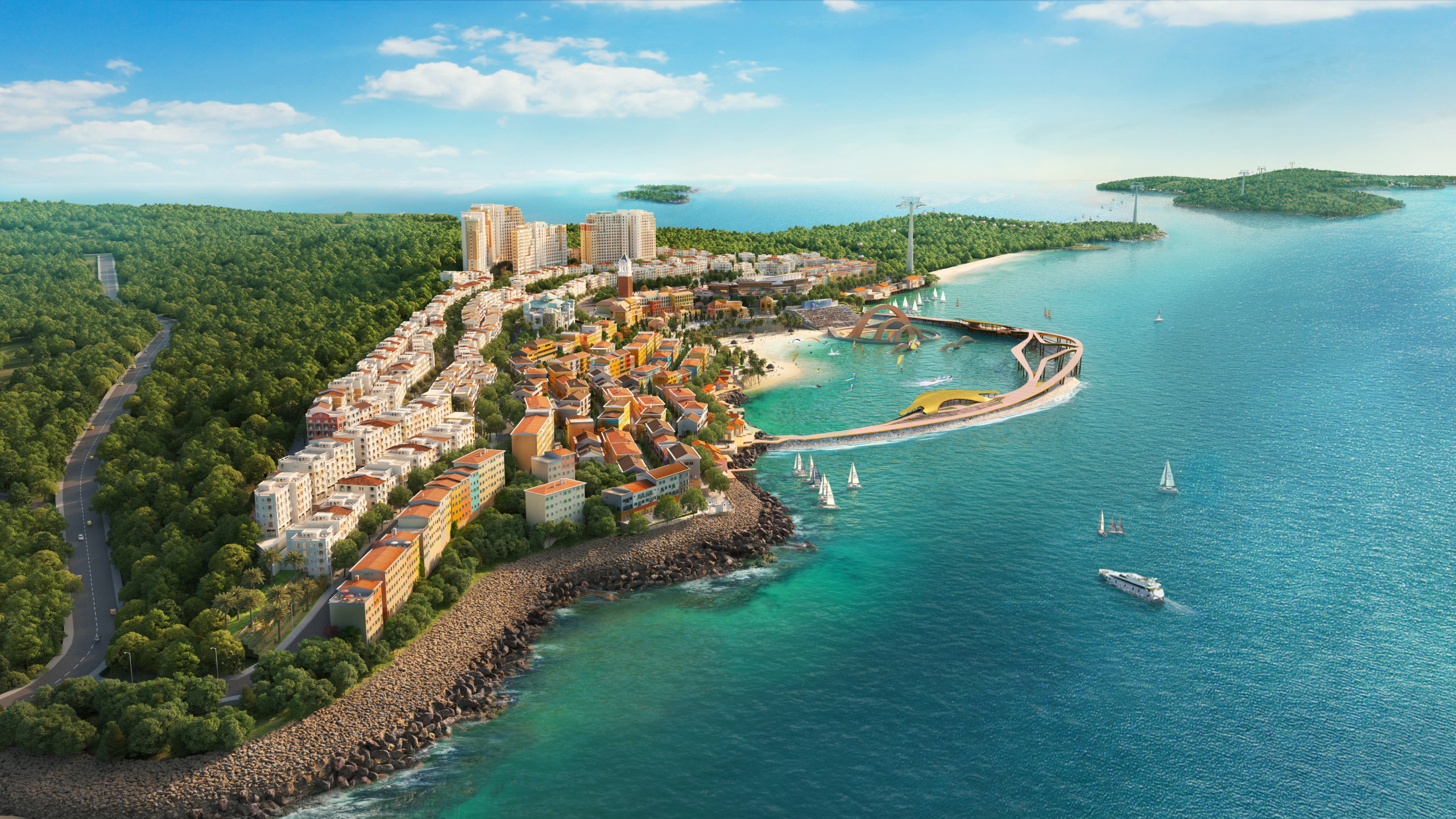 Phối cảnh dự &aacute;n