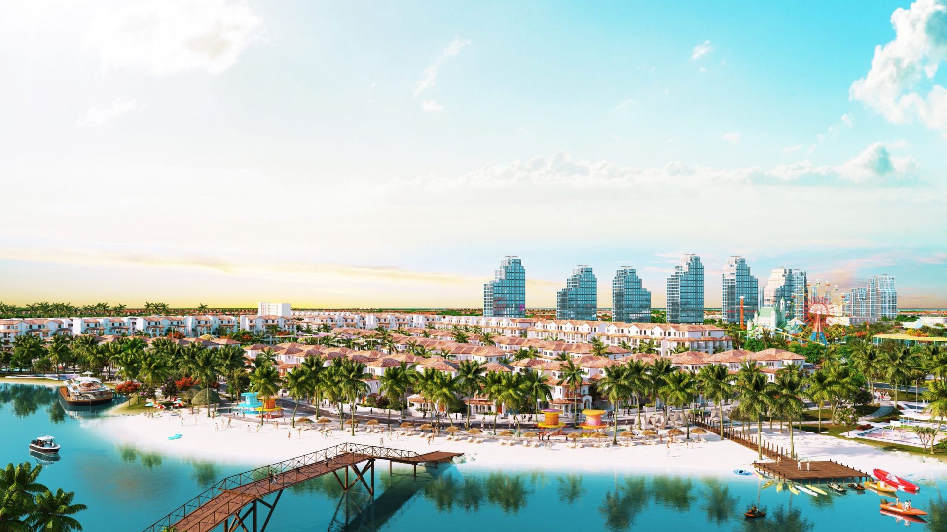 Kh&ocirc;ng gian xanh tại Sun Group Bắc Ninh