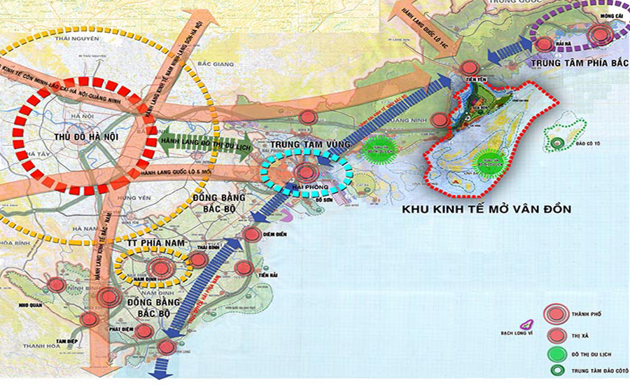 Vị tr&iacute; dự &aacute;n Sun Group Bắc Ninh